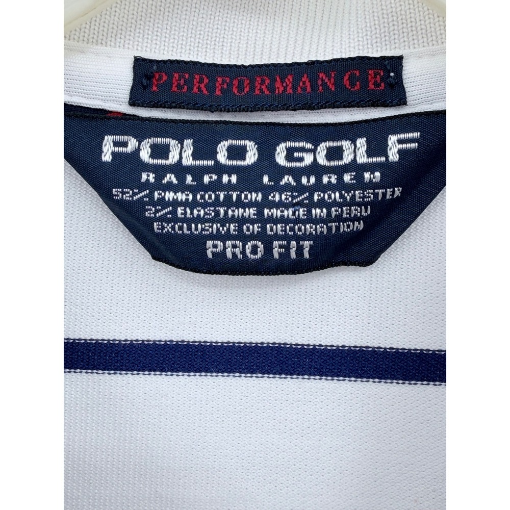 Polo Golf Ralph Lauren Polo Shirt Mens XL Striped Pro Fit Pima Cotton
Large Logo - Picture 8 of 10